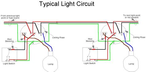 typical home wiring light circuit 