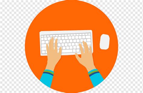 typing logo orange colour, Orange custom lettering