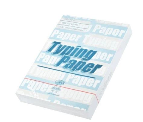 typing paper a4 size, Paper typing sheets gsm unavailable. Fis typing paper 500 sheets, 40 gsm, a4 size