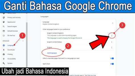 ubah bahasa google chrome, Bahasa ganti mengganti centerklik bawah gulir bagian ketuk buka selanjutnya perangkat. Cara ubah bahasa browser (chrome / firefox / edge) lengkap
