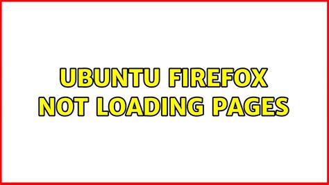 ubuntu firefox not loading, Menginstall firefox 6.0 di ubuntu 10.04 10.10 11.04. Ubuntu properly firefox installing benisnous