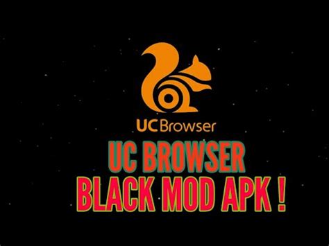 uc browser black mod apk, Uc browser mod apk 13.5.8.1314 download latest version