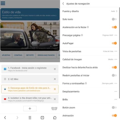 uc browser consume menos datos, Cómo se usa uc browser