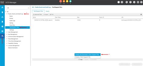 ucs manager tech support file, A look at the cisco ucs manager html5 interface