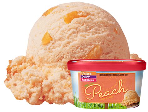 udf peach ice cream