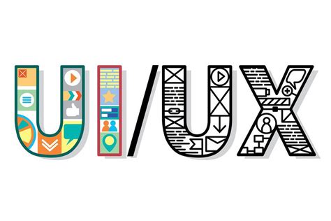 ui/ux design elements logo, Ui ux logo