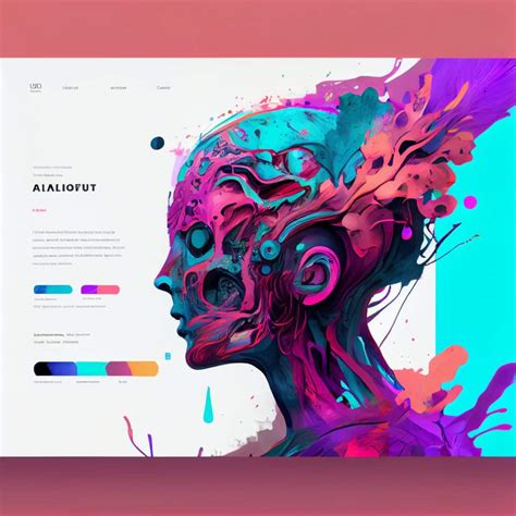 ui/ux design graphic art, Ui and ux design abstract concept vector illustration. mobile app ui