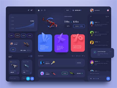 ui desktop website design inspiration, Web / desktop app ui design in figma