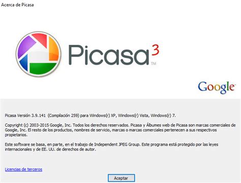 ultima version de picasa, Descargar picasa gratis, última versión antes de dejar de exisitir (2018)