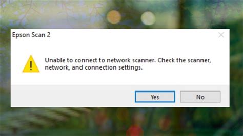 unable to connect to network scanner epson, Faq article page