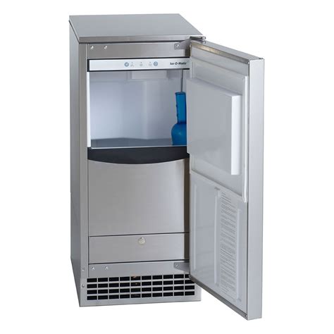 under counter ice maker no drain required