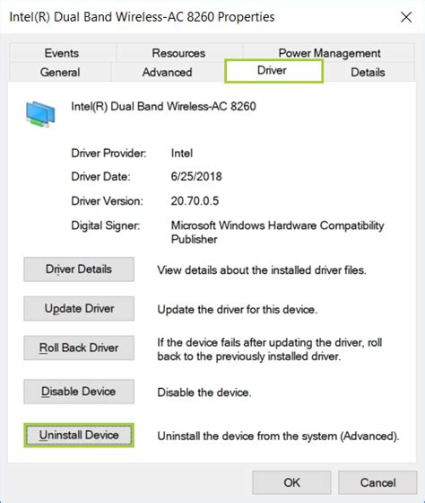 uninstall intel wifi driver, Uninstall wifi adapter windows 10