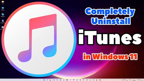 uninstall itunes app windows 11, So installieren sie itunes auf dem pc neu