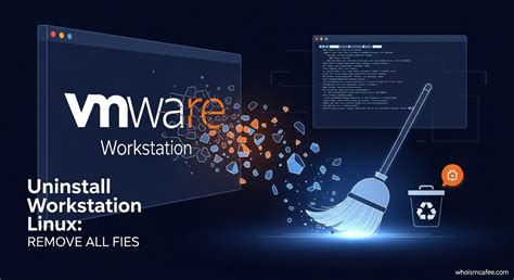uninstall vmware workstation linux, How to completely uninstall vmware workstation in windows pc. Vmware uninstall