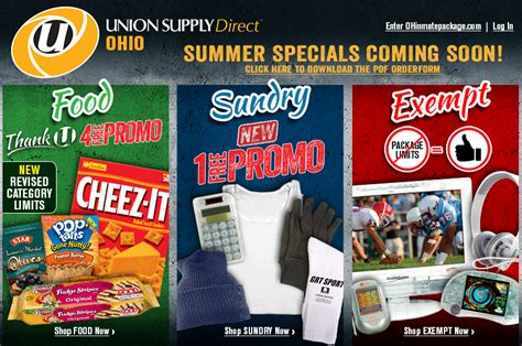 Union Supply Direct Catalog Ohio