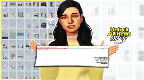 unlock all items sims 4, How to unlock all objects in sims 4