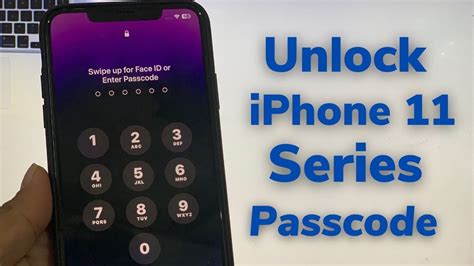 unlock passcode iphone 11, [solved] unlock iphone 11 without passcode or face id