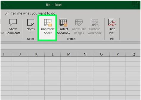 unlock protected excel file, Quick guide: how to unlock excel sheet without password