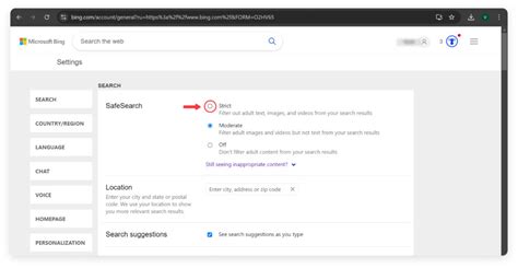 unlock safe search filter bing, Disable bing safesearch