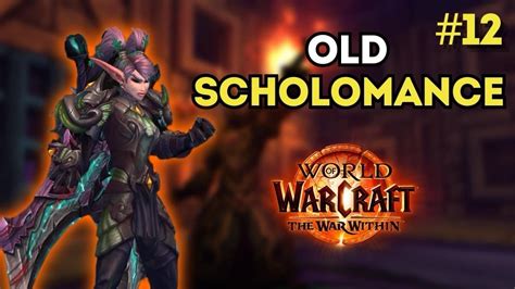 unlocking old scholomance wow, 