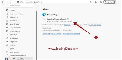 update microsoft edge browser windows 10, How to update microsoft edge