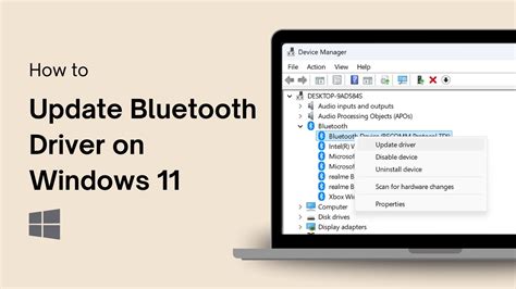 update wifi and bluetooth driver windows 11, How to update bluetooth driver on windows 11
