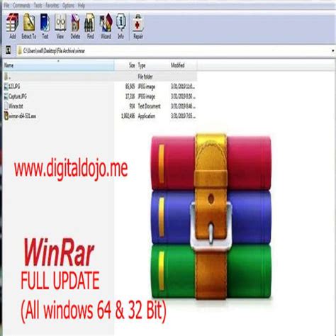 update winrar 64 bit windows 10, 