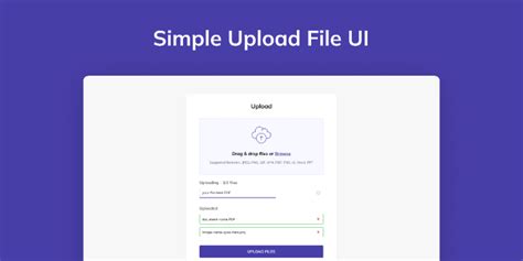 upload a file interface, File upload interface change, inspiration, biblical inspiration