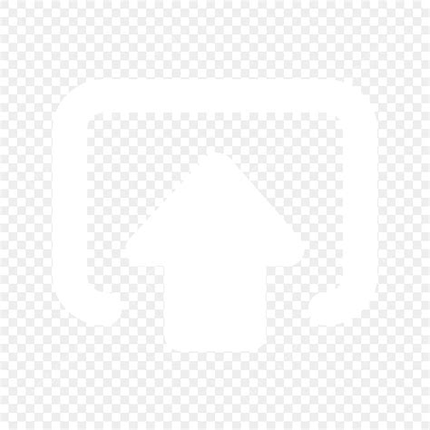 upload icon white outline, Outline, upload icon