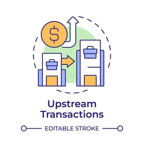 upstream operations icon, 