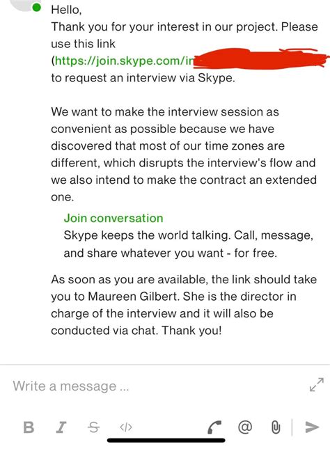 upwork skype interview scam, Is this a scam? asking to log in and *wait* to interview on skype? : r