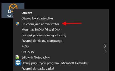 uruchom system jako administrator, Jak naprawić błąd uruchom jako administrator, który nie działa w