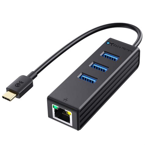 usb hub with ethernet connection, Dub-m520 hub usb-c 5 en 1 con hdmi/ethernet y suministro eléctrico