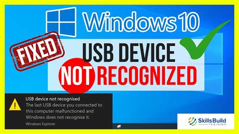 usb not recognized windows 10, Fix usb device not recognized in windows 10 / 11