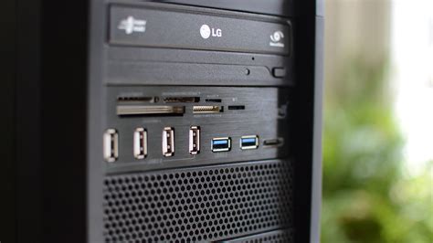 usb port desktop pc, Usb port on a laptop stock photo. image of connect, connector
