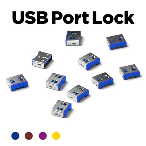 usb port hardware lock, Smart keeper usb port lock basic