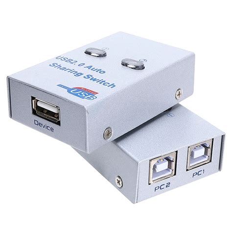 usb printer switch 2-port, Splitter scanner ports. 2 ports usb selector switch for pc sharing switch hub box, printer