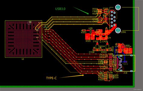 usb type c hub pcb layout, Custom type c usb hub pcb design and layout pcba service