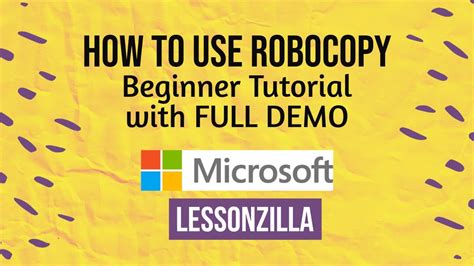 use robocopy to fix permissions, Robocopy cmd