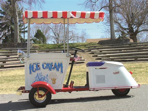 used ice cream cart
