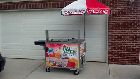 used italian ice cart for sale