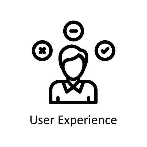 user-experience icon black background, User experience icon. monochrome simple web design icon for templates
