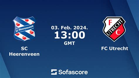 utrecht x heerenveen