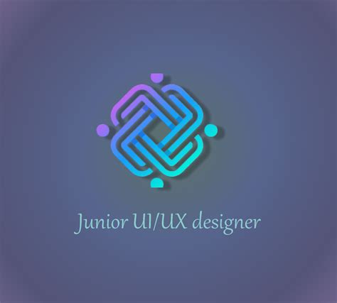 ux/ui logo bussiness, Basic essential signal ui ux blue business logo and business card