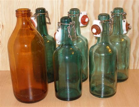 värdefulla gamla flaskor