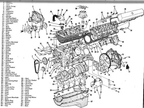 v8 engine control diagram 