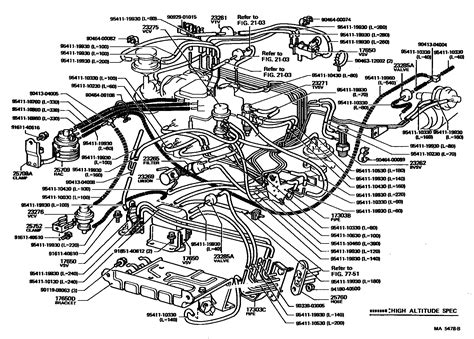 vacuum toyota for diagram hoses engine kr42v 