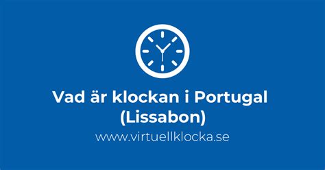 vad är klockan i portugal