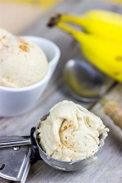 vanilla banana ice cream