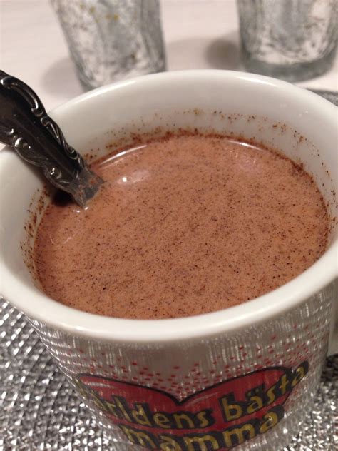 varm choklad utan socker